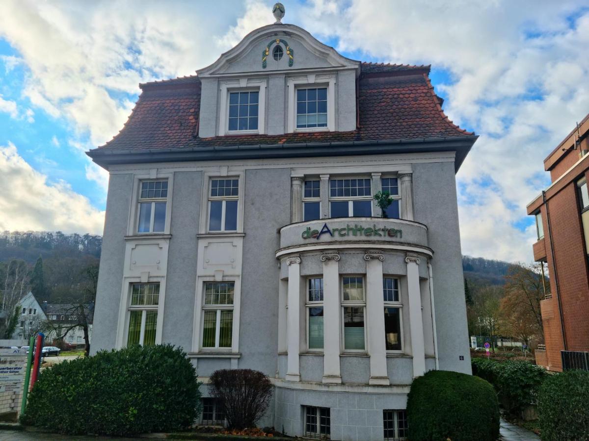 Charysma - Jugendstil Trifft Moderne, Schlafzimmer Mit Smart-Tv, Tischfussball, Darts, Parkplatz Hamelin Exterior foto