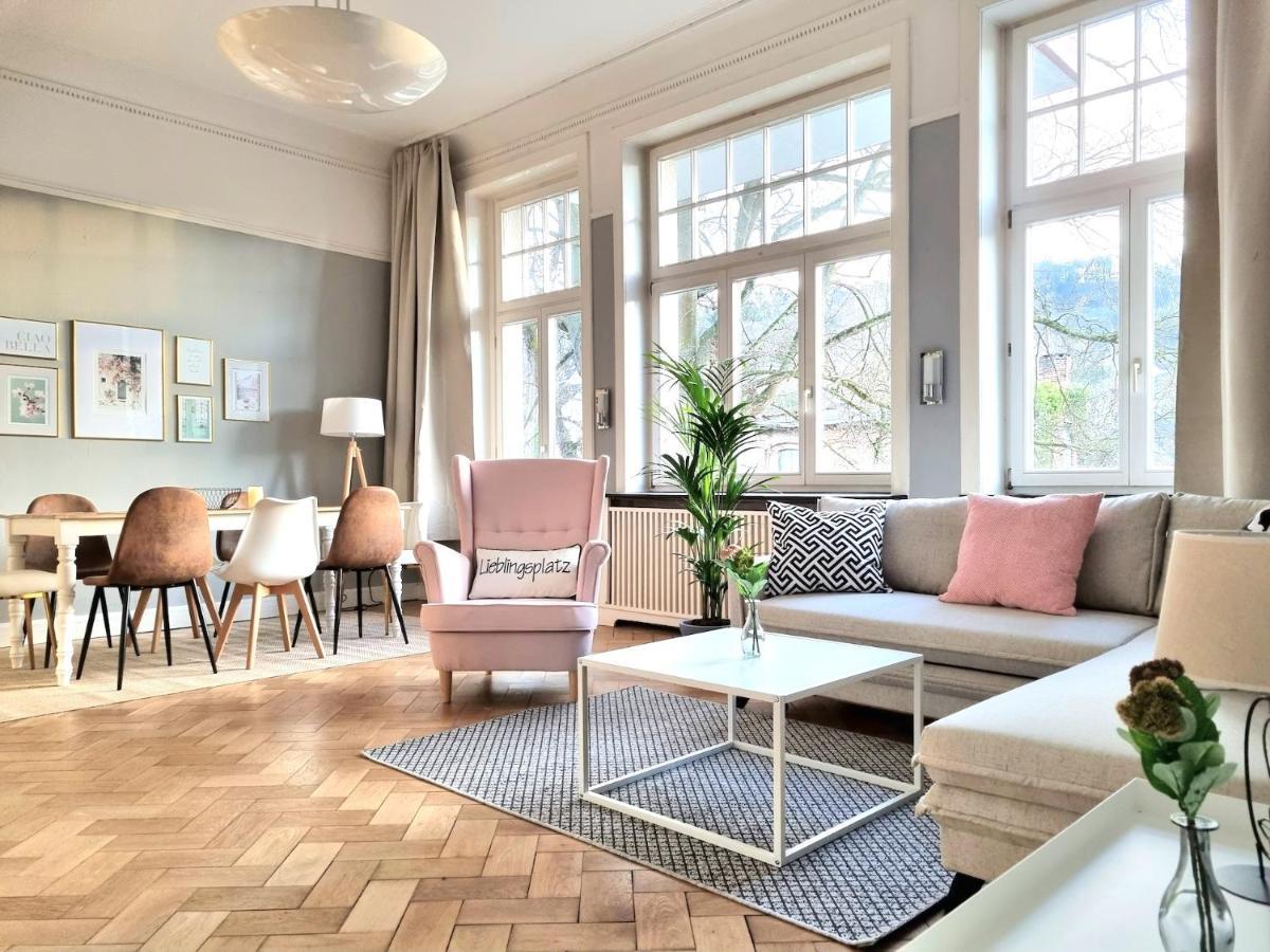 Charysma - Jugendstil Trifft Moderne, Schlafzimmer Mit Smart-Tv, Tischfussball, Darts, Parkplatz Hamelin Exterior foto